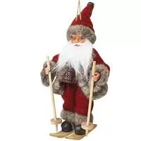 Kliknite za detalje - Novogodišnji ukras Deda Mraz na skijama V20cm Kliknite za detalje - Novogodišnji ukras Deda Mraz na skijama V20cm