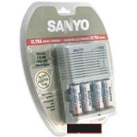 Kliknite za detalje - Sanyo superbrzi punjač za baterije + 4 AA baterije 2300 mAh