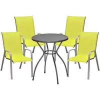 Kliknite za detalje - Garnitura Fresh - 4 Stolice + Sto Kliknite za detalje - Garnitura Fresh - 4 Stolice + Sto