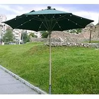 Kliknite za detalje - Solarni Suncobran Sa LED Lampama 3 x 3 m - Green Kliknite za detalje - Solarni Suncobran Sa LED Lampama 3 x 3 m - Green
