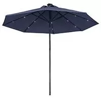 Kliknite za detalje - Solarni Suncobran Sa LED Lampama 3 x 3 m - Blue Kliknite za detalje - Solarni Suncobran Sa LED Lampama 3 x 3 m - Blue