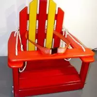 Kliknite za detalje - Dečija ljuljaška Tara crveno-žuta Kliknite za detalje - Dečija ljuljaška Tara crveno-žuta