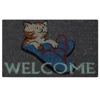 Kliknite za detalje - Otirač Fantasia 40 x 60 Cat Welcome