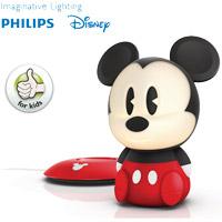 Kliknite za detalje - Punjiva portabl LED lampa Philips Disney Mickey Mouse 71709/30/16