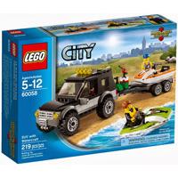 Kliknite za detalje - LEGO® City kocke Džip sa prikolicom za skutere LE60058