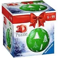 Kliknite za detalje - Novogodišnja kugla 3D Puzzle 54 dela Winter green Ravensburger 11270 Kliknite za detalje - Novogodišnja kugla 3D Puzzle 54 dela Winter green Ravensburger 11270