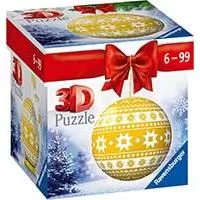 Kliknite za detalje - Novogodišnja kugla 3D Puzzle 54 dela Winter yellow Ravensburger 11269 Kliknite za detalje - Novogodišnja kugla 3D Puzzle 54 dela Winter yellow Ravensburger 11269