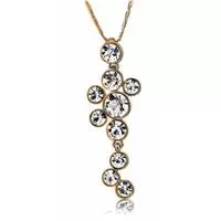 Kliknite za detalje - Ženski lančić sa priveskom pozlata Waterfall GPL-003 Kliknite za detalje - Ženski lančić sa priveskom pozlata Waterfall GPL-003