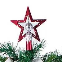 Kliknite za detalje - 3D Vrh Za Jelku Zvezda Kliknite za detalje - 3D Vrh Za Jelku Zvezda
