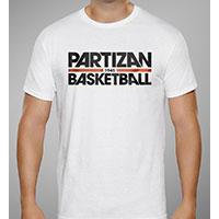 Kliknite za detalje - Partizan 1945 Basketball Majica M Bela