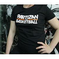 Kliknite za detalje - Partizan 1945 Basketball Ženska Majica Crna L