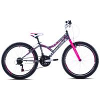 Kliknite za detalje - Bicikl Capriolo Diavolo 400 24/18HT grafit pink 914303-13