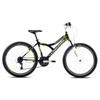 Kliknite za detalje - Bicikl Capriolo Diavolo 600 FS 26/18HT crno zelena 914310-17