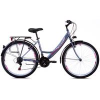 Kliknite za detalje - Bicikl Capriolo Metropolis Lady 26/18HT siva pink 914401-19