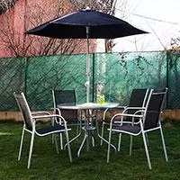 Kliknite za detalje - Baštenska Garnitura Sa Suncobranom Andes Kliknite za detalje - Baštenska Garnitura Sa Suncobranom Andes