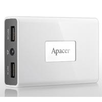Kliknite za detalje - Pomoćna baterija za mobilne uređaje Apacer Mobile PowerBank B120 6600mAh White RP
