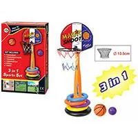 Kliknite za detalje - Mobilni košarkaški set sa palicom za bejzbol i obručima AJ528CS Kliknite za detalje - Mobilni košarkaški set sa palicom za bejzbol i obručima AJ528CS