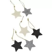 Kliknite za detalje - Ukrasi za novogodišnju jelku 6kom Zvezde 5681200 Kliknite za detalje - Ukrasi za novogodišnju jelku 6kom Zvezde 5681200