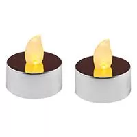 Kliknite za detalje - Ukrasne LED sveće 10 komada CD2/SILVER Kliknite za detalje - Ukrasne LED sveće 10 komada CD2/SILVER