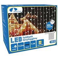 Kliknite za detalje - Novogodišnje LED Zavesa Za Spoljnu ili Unutrašnju Upotrebu 1 x 2 m