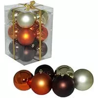 Kliknite za detalje - Ukrasi Za Jelku 12 komada - Kugle 8 cm Raznobojne Kliknite za detalje - Ukrasi Za Jelku 12 komada - Kugle 8 cm Raznobojne