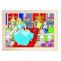 Kliknite za detalje - WoodyLand Drveni puzzle Pepeljuga 91159 Kliknite za detalje - WoodyLand Drveni puzzle Pepeljuga 91159