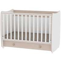 Kliknite za detalje - Lorelli Drveni krevetac za bebu 2u1 Dream White Oak
