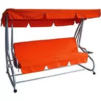 Kliknite za detalje - Baštenska Ljuljaška 200 x 164 x 125 cm Andalucia Narandžasta Kliknite za detalje - Baštenska Ljuljaška 200 x 164 x 125 cm Andalucia Narandžasta