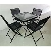 Kliknite za detalje - Baštenska Garnitura B-Set - 4 Stolice i Sto Kliknite za detalje - Baštenska Garnitura B-Set - 4 Stolice i Sto