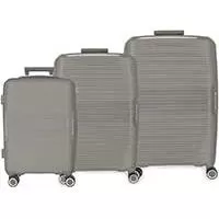 Kliknite za detalje - Komplet proširivih kofera od polipropilena 55cm-68cm-78cm Movom Inari grey 53294 Kliknite za detalje - Komplet proširivih kofera od polipropilena 55cm-68cm-78cm Movom Inari grey 53294