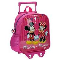 Kliknite za detalje - Disney Ranac za vrtić sa točkićima Mickey + Minnie