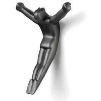 Čovek Čiviluk  HH20 Čovek Čiviluk  HH20 - Čiviluk za odlaganje peškira, krpa, bade mantila, ...