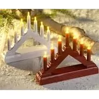 Kliknite za detalje - Novogodišnji LED svećnjak beli Kliknite za detalje - Novogodišnji LED svećnjak beli