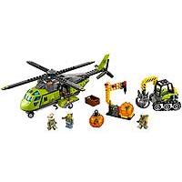 Kliknite za detalje - LEGO® City kocke Vulkani - Helikopter za snabdevanje LE60123