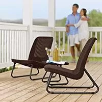 Kliknite za detalje - Keter Rio Ratan Lounge Baštenski Set Kliknite za detalje - Keter Rio Ratan Lounge Baštenski Set