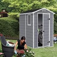 Kliknite za detalje - Baštenska Montažna Kućica - Šupa Keter Manor 4x6 Kliknite za detalje - Baštenska Montažna Kućica - Šupa Keter Manor 4x6