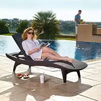 Kliknite za detalje - Ležaljka Za Baštu i Plažu Curver Keter Pacific Cappuccino Kliknite za detalje - Ležaljka Za Baštu i Plažu Curver Keter Pacific Cappuccino