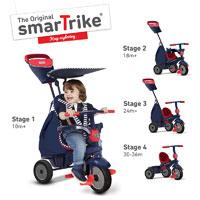 Kliknite za detalje - Tricikl Smart Trike 4u1 Shine Navy 6402502