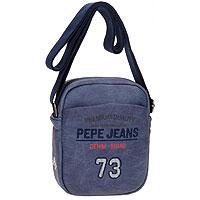Kliknite za detalje - Muška torbica od eko kože Pepe Jeans Jack Blue 65.855.51
