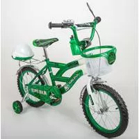 Kliknite za detalje - Dečiji bicikl sa pomoćnim točkićima BMX 16 zelena Kliknite za detalje - Dečiji bicikl sa pomoćnim točkićima BMX 16 zelena