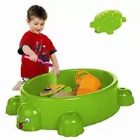 Kliknite za detalje - Kutija za Pesak sa Poklopcem - Kornjača 24597 Kliknite za detalje - Kutija za Pesak sa Poklopcem - Kornjača 24597