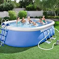 Kliknite za detalje - BestWay 56447 - Ovalni Bazen sa Kompletnom Opremom 488 x 305 x 107 cm Kliknite za detalje - BestWay 56447 - Ovalni Bazen sa Kompletnom Opremom 488 x 305 x 107 cm