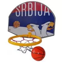 Kliknite za detalje - Dečiji set koš i lopta Srbija 1552 33108 Kliknite za detalje - Dečiji set koš i lopta Srbija 1552 33108