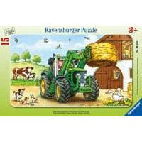 Kliknite za detalje - Ravensburger puzzle 15 delova - Traktor na ranču 06044