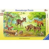 Kliknite za detalje - Ravensburger puzzle 15 delova - Životinje u prirodi 06376