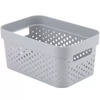 Kliknite za detalje - Korpa Infin 4,5L plastična siva Kliknite za detalje - Korpa Infin 4,5L plastična siva