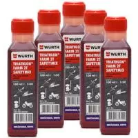Kliknite za detalje - Ulje za dvotaktne motore Wurth Triathlon Farm 2T Safetymix 5 flašica 58970550001 Kliknite za detalje - Ulje za dvotaktne motore Wurth Triathlon Farm 2T Safetymix 5 flašica 58970550001