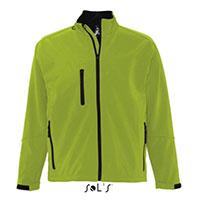 Kliknite za detalje - Softshell jakna za muškarce Sols Relax Green Absinthe 3XL 46600