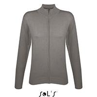 Kliknite za detalje - Sols Ženski džemper sa rajsferšlusom Gordon Women Grey veličina XL 00550