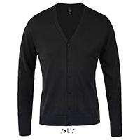 Kliknite za detalje - Muški džemper sa dugmićima Sols Golden Men Black veličina S 90011
